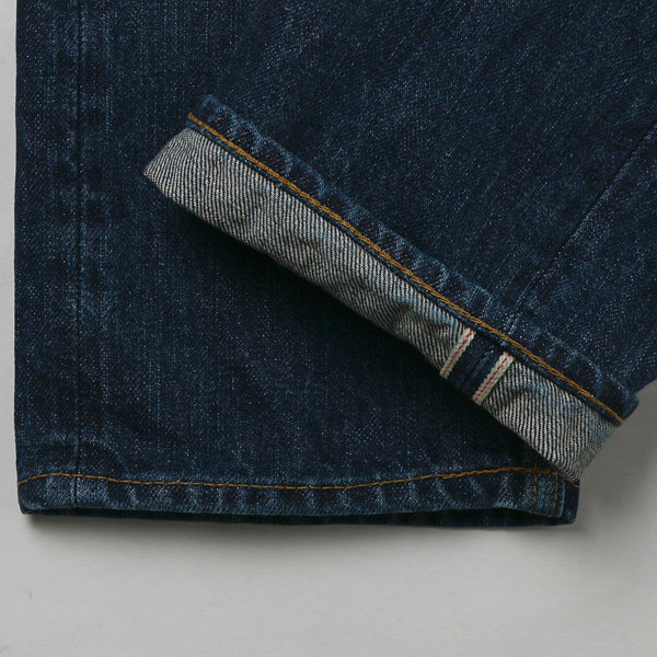 TAPERED DENIM PANTS / BIO WASH