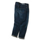 TAPERED DENIM PANTS / BIO WASH