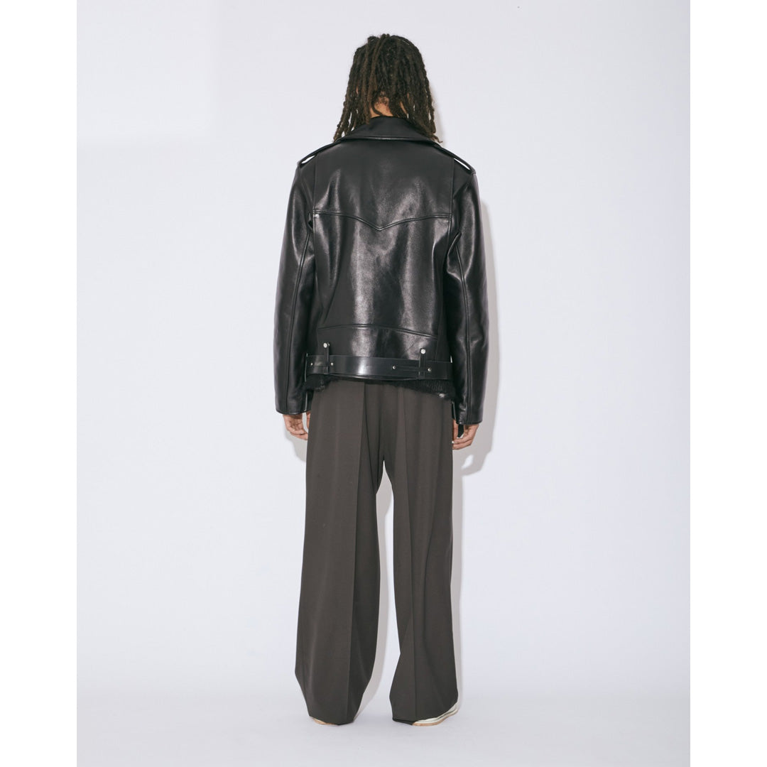 vintage leather BIG Dpocket ridersjacket