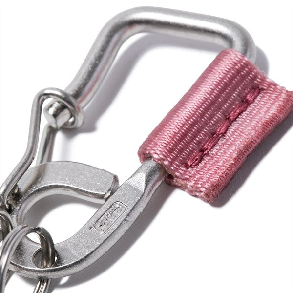 Brass Carabiner Key Ring with Nylon Tape