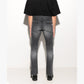 SLIT DENIM PANTS