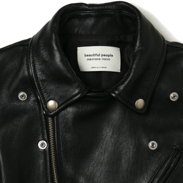 vintage leather riders jacket