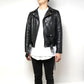 vintage leather riders jacket