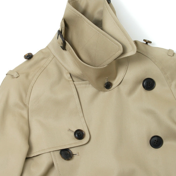 ultimate pima twill maxilong trench coat