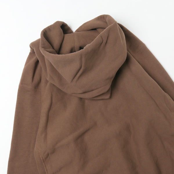 NATURAL DYE URAKE HOODIE (KKAGKW6950) | ATON / Cut and Sew