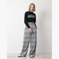 wool typewriter highwaist wide pants