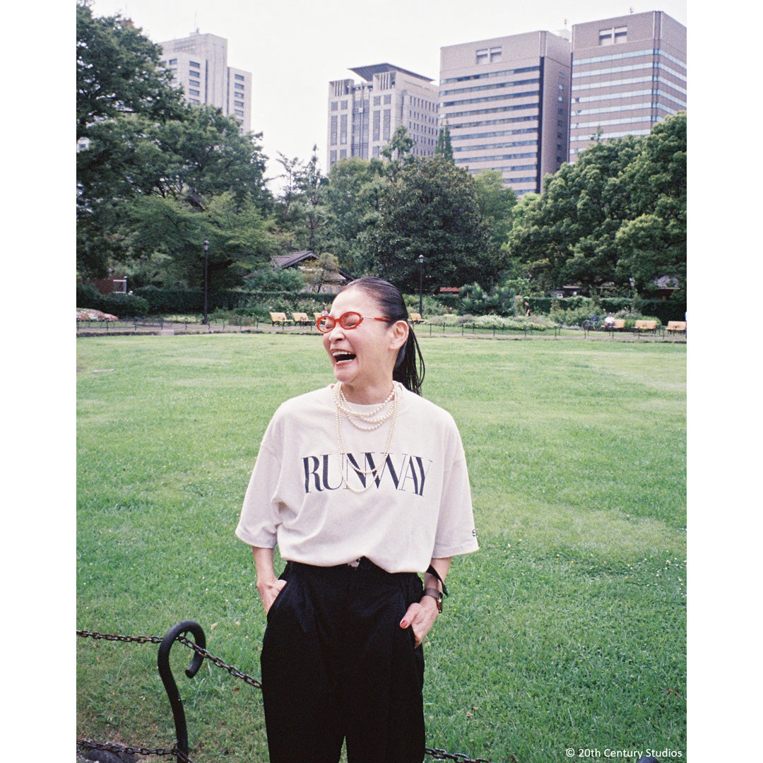 SAINT Mxxxxxx_プラダを着た悪魔 SS T-SHIRT RUNWAY