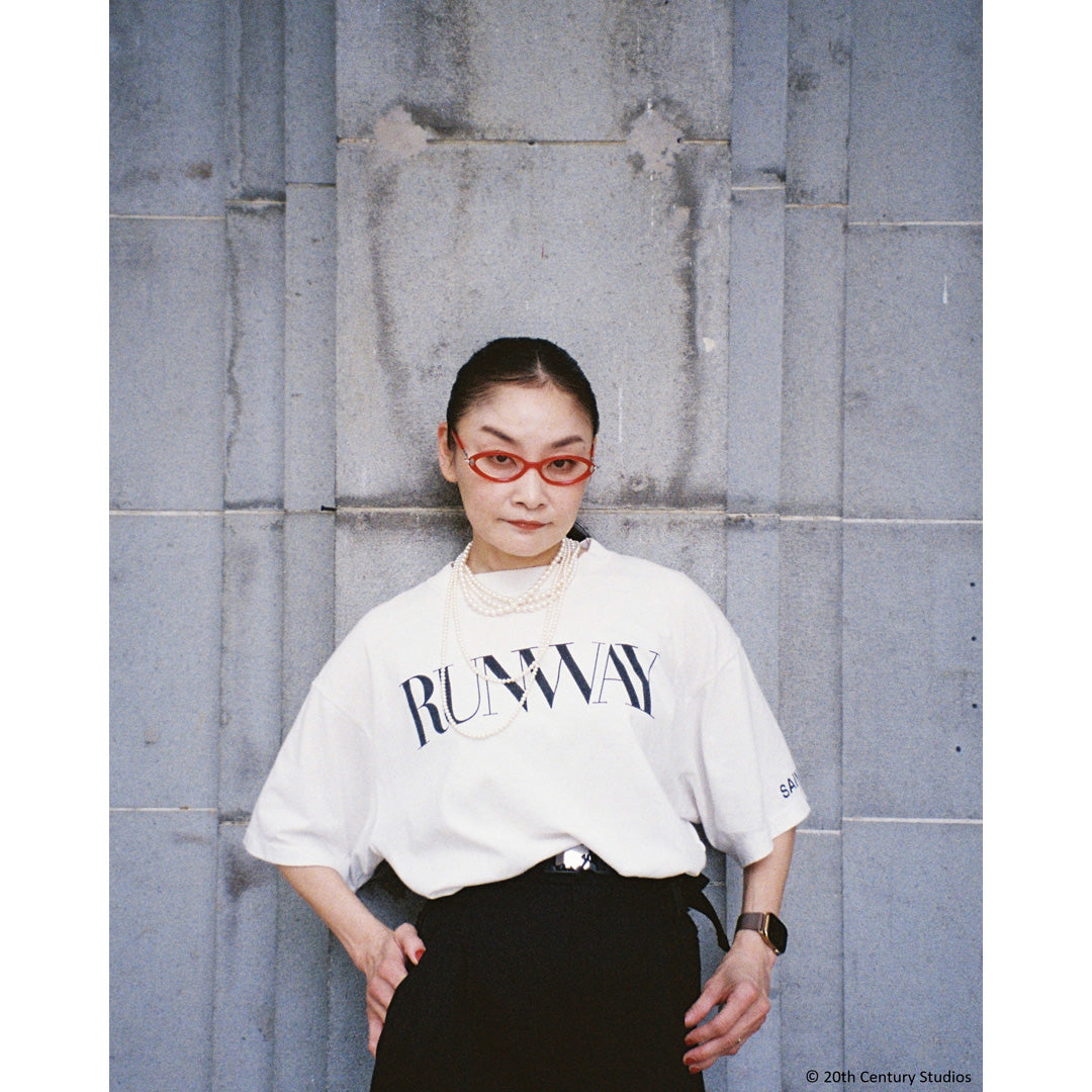 SAINT Mxxxxxx_プラダを着た悪魔 SS T-SHIRT RUNWAY