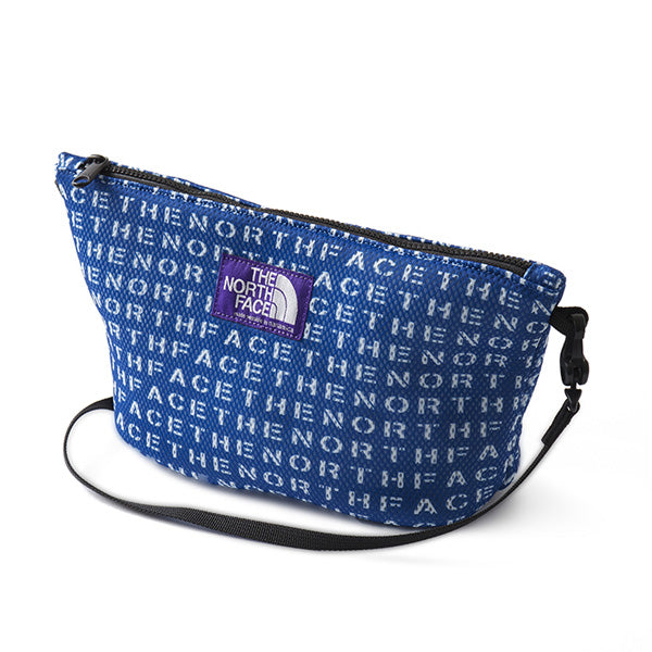 Logo Print Mesh Pouch S