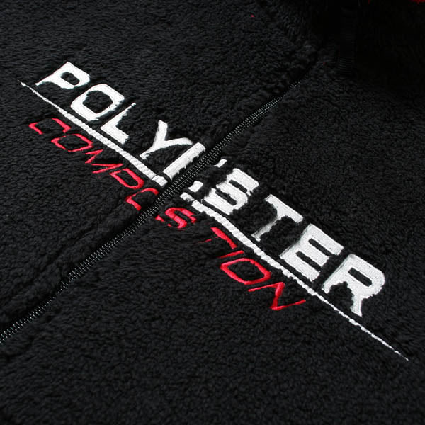 POLYESTER FLEECE HALF-ZIP PULLOVER