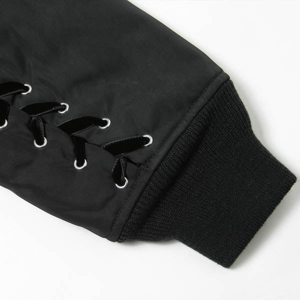 LACE UP MA-1 COAT