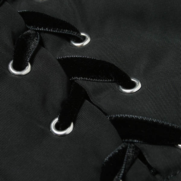 LACE UP MA-1 COAT