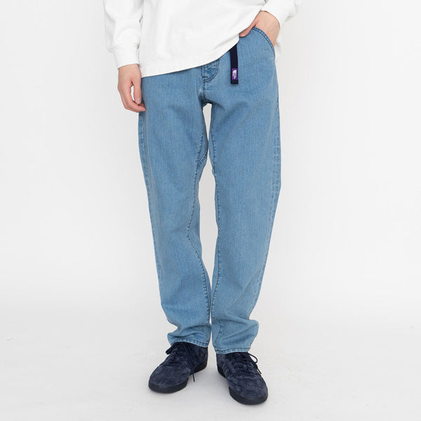 Webbing Belt Denim Pants