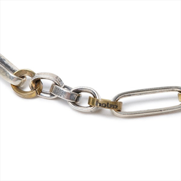 925 Silver Chain Bracelet With Brass