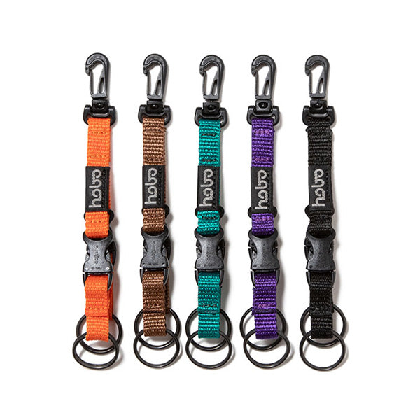 Nylon Tape Key Ring with Double Buckle