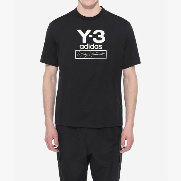 Y-3 Stacked Logo Tee 