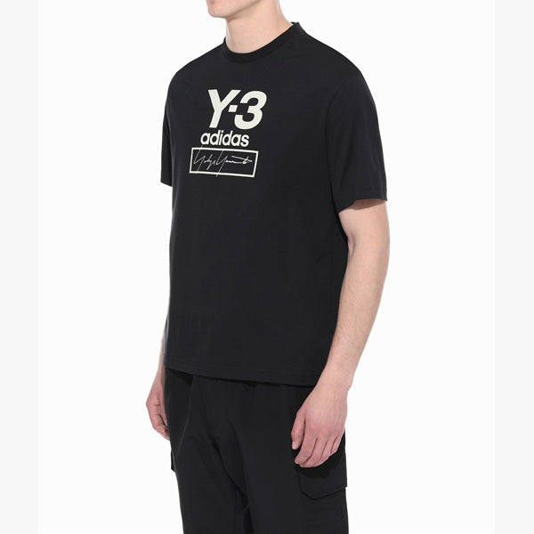 Y-3 Stacked Logo Tee 