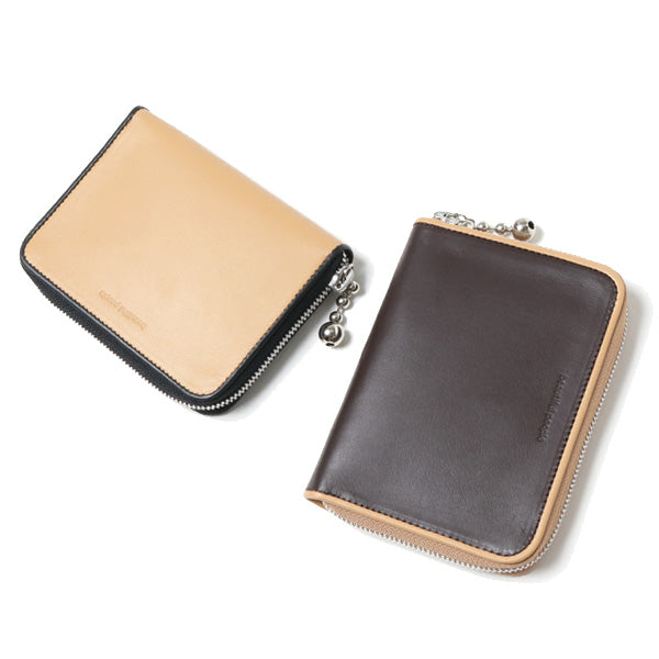 combi color ball chain fold wallet