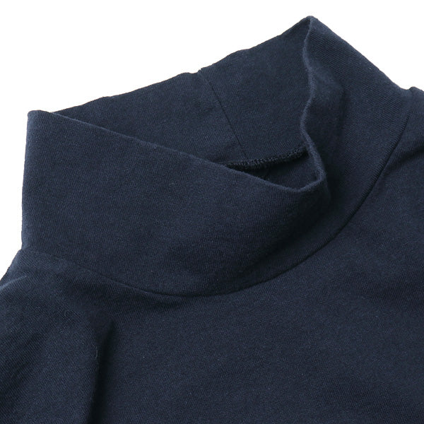 HEAVY WEIGHT L/S MOCK NECK T-SHIRT