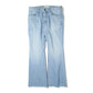 WASHED FLARE DENIM