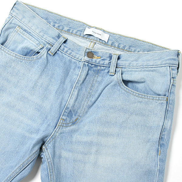 WASHED FLARE DENIM