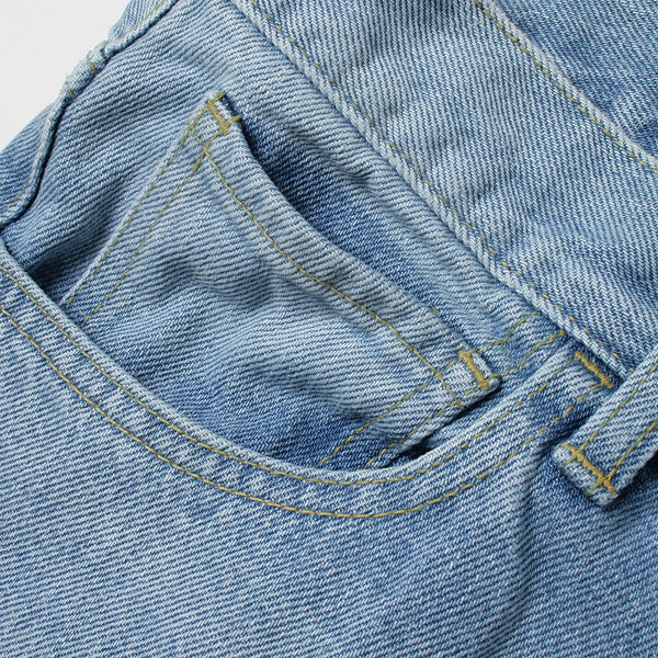 WASHED FLARE DENIM