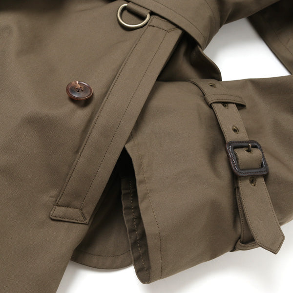 FINX CHAMBRAY BIG TRENCH COAT