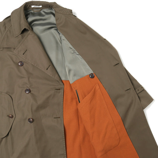 FINX CHAMBRAY BIG TRENCH COAT