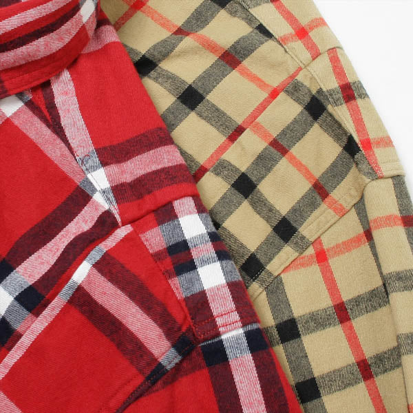 RESIZED UTILITYSHIRTS ORGANIC COTTON PLAID FLANNEL