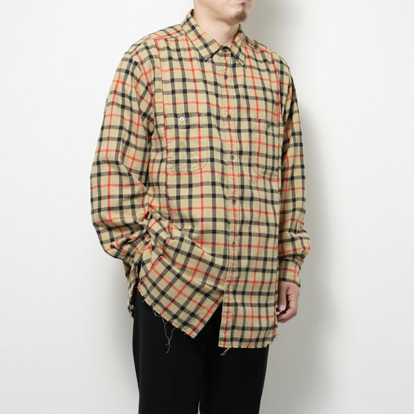 RESIZED UTILITYSHIRTS ORGANIC COTTON PLAID FLANNEL