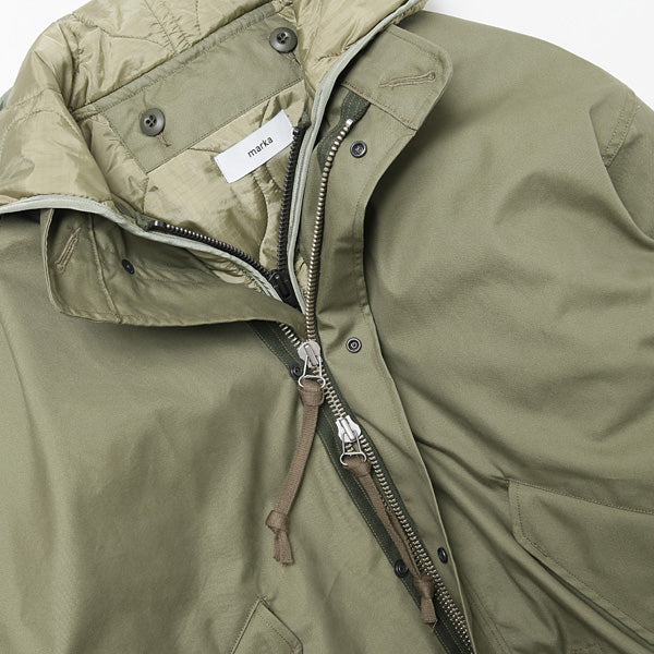 MILITARY JACKET COTTON NYLON OXFORD