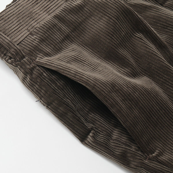 CLASSIC FIT TROUSERS ORGANIC COTTON CORDUROY