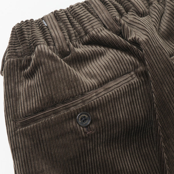 CLASSIC FIT TROUSERS ORGANIC COTTON CORDUROY