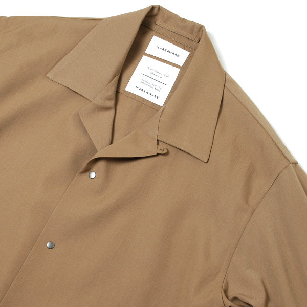 COACH SHIRTS ORGANIC WOOL GABERDINE