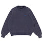 WAFFLE KNIT CREW
