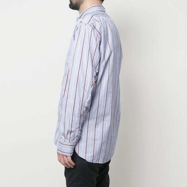 DWL B.D SHIRT RELAXED FIT CT SATIN MULTI STRIPE