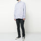 DWL B.D SHIRT RELAXED FIT CT SATIN MULTI STRIPE