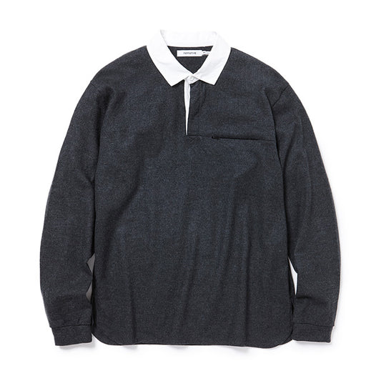 RUGGER L/S TEE WOOL JERSEY