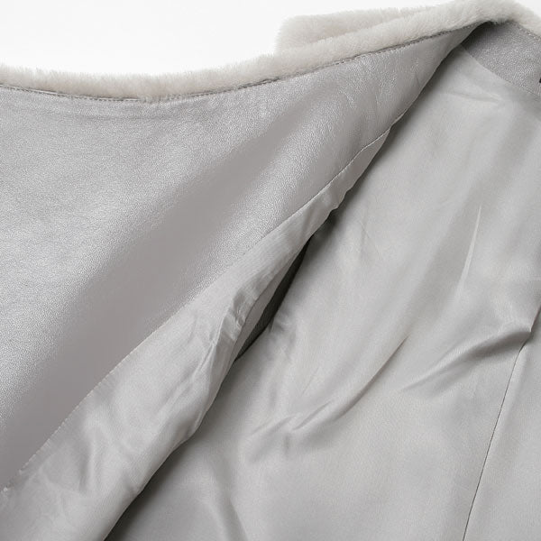 Mouton fur vest