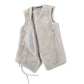Mouton fur vest
