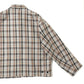 DOUBLE FACE CHECK ZIP BLOUSON