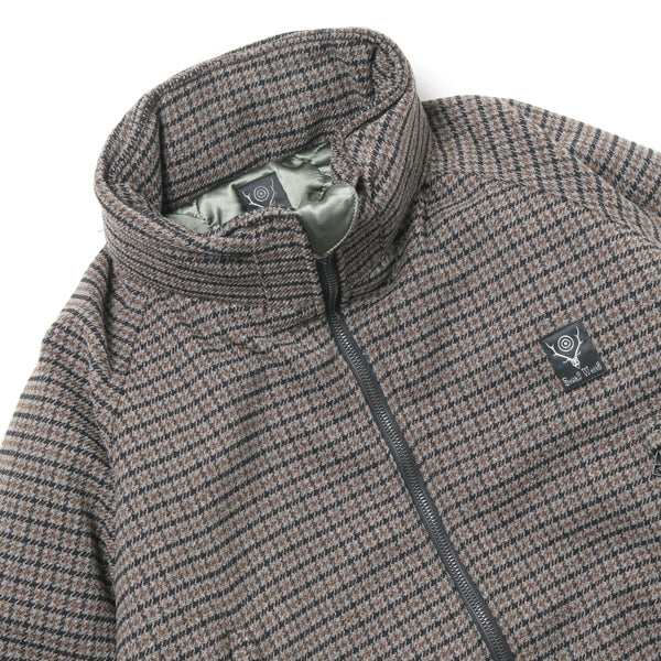 Weather Effect Jacket - Poly Gunclub Plaid