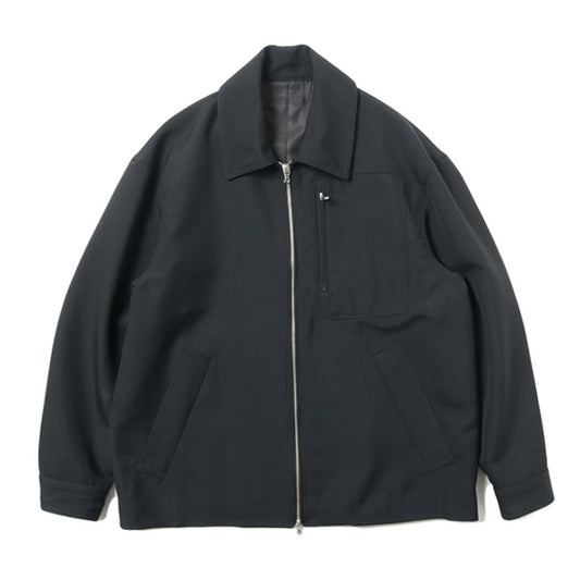 Wool Zip Blouson