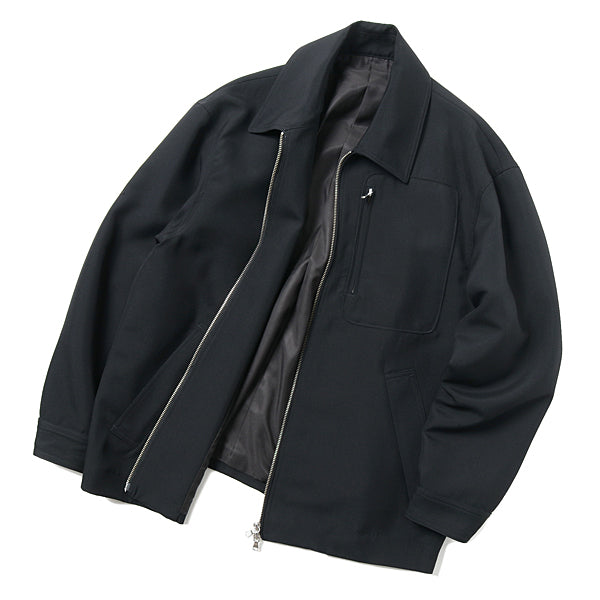 Wool Zip Blouson