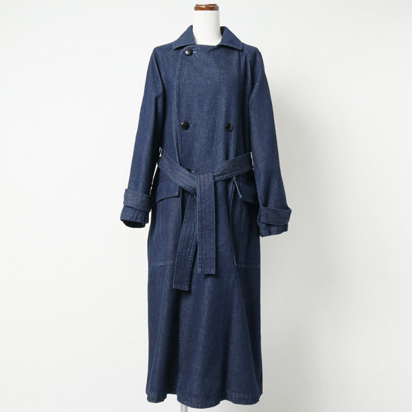 LINDEN DENIM TRENCH COAT