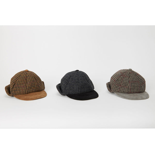 tweed ear cap