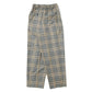 CLASSIC FIT TROUSERS ORGANIC WOOL CHECK SERGE