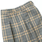 CLASSIC FIT TROUSERS ORGANIC WOOL CHECK SERGE