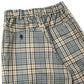 CLASSIC FIT TROUSERS ORGANIC WOOL CHECK SERGE