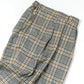 CLASSIC FIT TROUSERS ORGANIC WOOL CHECK SERGE